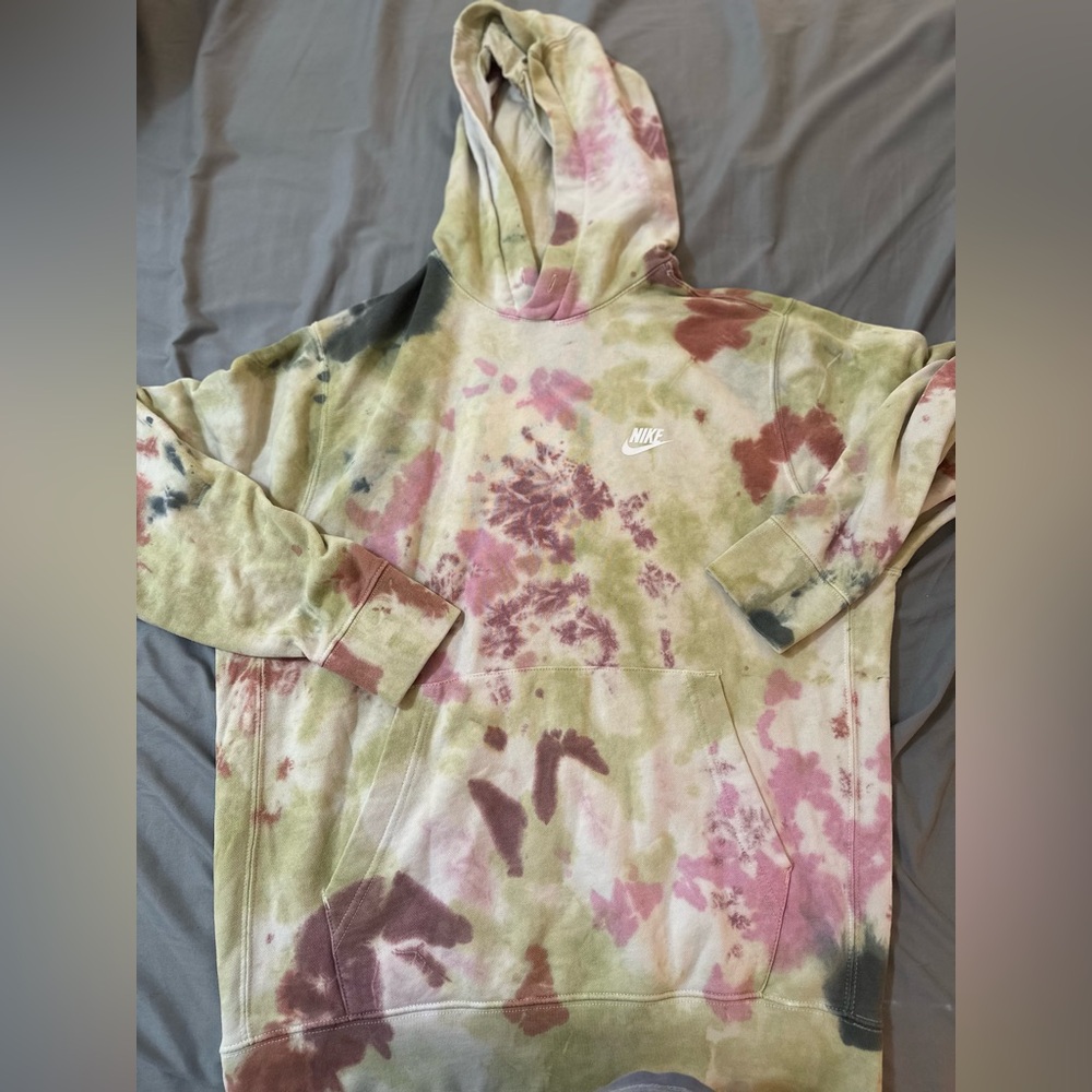 Nike Multicolor Tie-Dye Hoodie